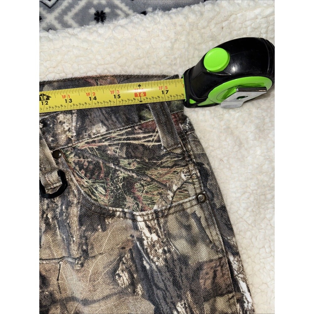Mossy Oak Camo Jeans Men 36x30 Green Style 55191-7-C2 Cotton Hunting Outdoors - Picture 3 of 10